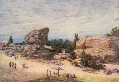 The Toad Rock, Rusthall Common, Tunbridge Wells by William Biscombe Gardner