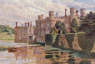 The West Front of Leeds Castle by William Biscombe Gardner