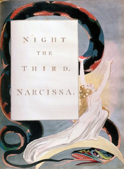 Night the Third Narcissa, title-page from the Nights of Edward Young