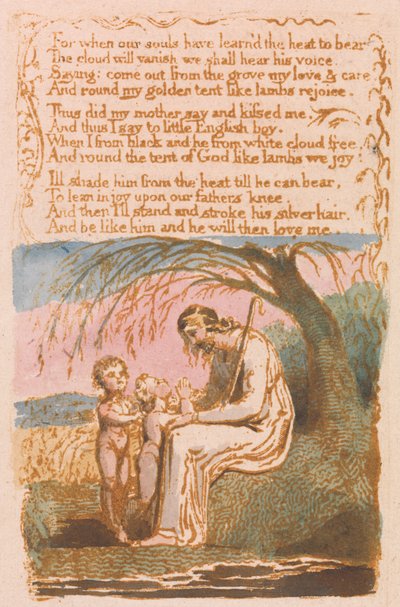 The Little Black Boy (Plate 30) by William Blake