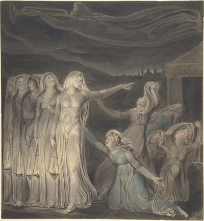 The Parable of the Wise and Foolish Virgins by William Blake