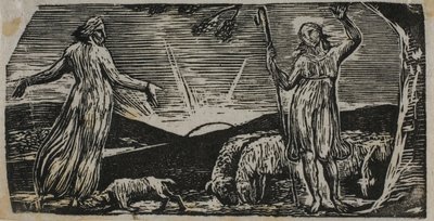 Thenot Remonstrates with Colinet, from The Pastorals of Virgil by William Blake