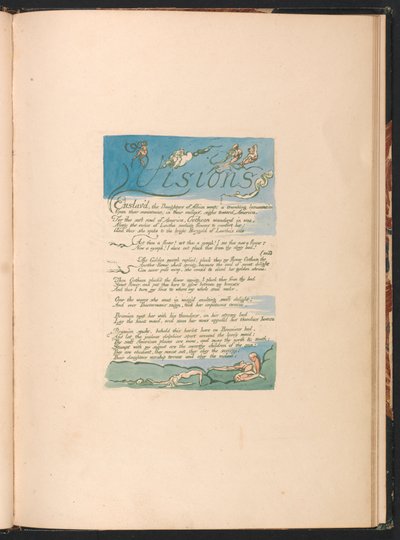 Visions of the Daughters of Albion, Plate 4, "Visions Enslav