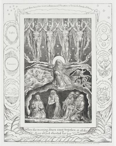 When the Morning Stars Sang Together by William Blake