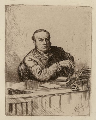 James Muirhead, Professor of Civil Law (engraving) by William Brassey (after) Hole