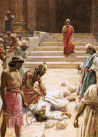 The Murder of Zechariah by William Brassey Hole
