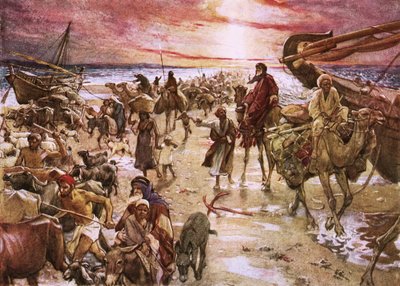 The passage of the Red Sea by William Brassey Hole