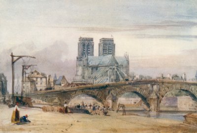 Notre Dame, Paris by William Callow