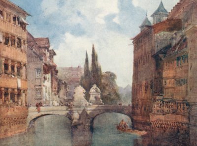 Old Bridge, Nuremberg by William Callow
