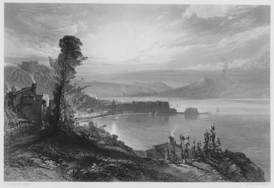 The Bay of Naples, Early Morning, from the picture in the Royal Collection by William Callow