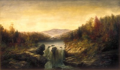 Landscape with Waterfall by William Charles Anthony Frerichs