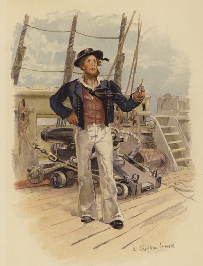 Boatswain, About 1820 by William Christian Symons