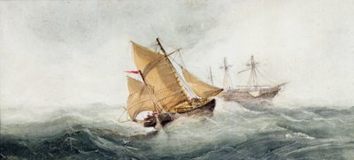 Approaching the Wreck by Clarkson Frederick Stanfield