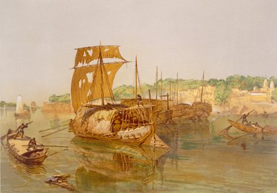 Boats on the Ganges, from 
