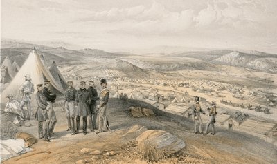 Cavalry camp, 9 July 1855 by William Crimea Simpson