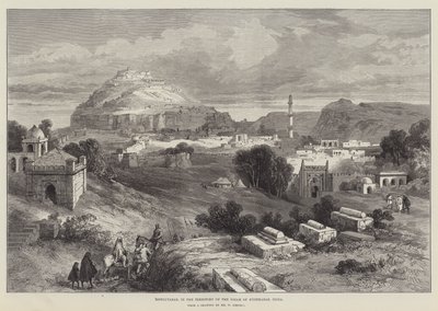 Dowlutabad, in the Territory of the Nizam of Hyderabad, India by William Crimea Simpson