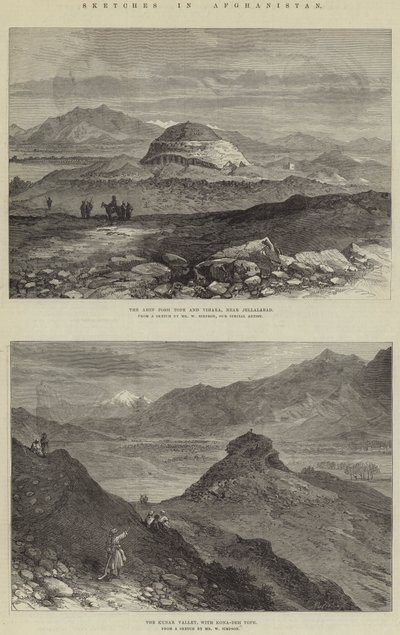Sketches in Afghanistan by William Crimea Simpson