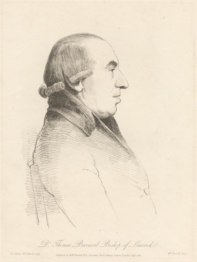 Dr. Thomas Barnard, Bishop of Limerick by William Daniell