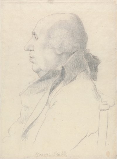 Portrait of George Stubbs by William Daniell