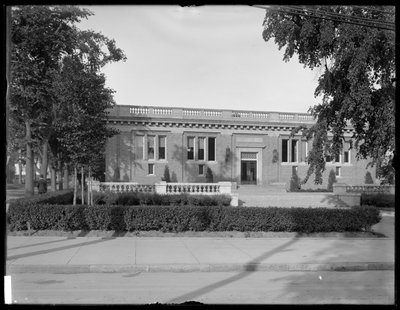 Elmhurst branch of the Queens Borough Public Library; A Carnegie library by William Davis Hassler