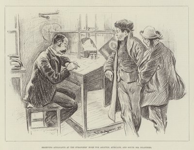 Receiving Applicants at the Strangers