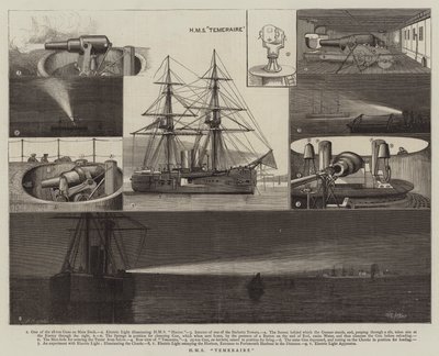 HMS Temeraire by William Edward Atkins