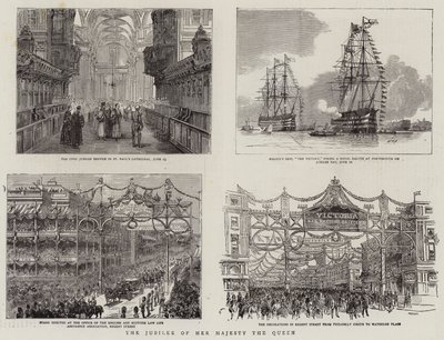The Jubilee of Her Majesty the Queen by William Edward Atkins