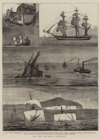 The Loss of HMS Eurydice by William Edward Atkins