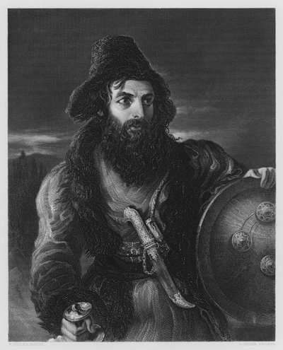 A Persian Warrior, from the picture in the Vernon Gallery by William Etty