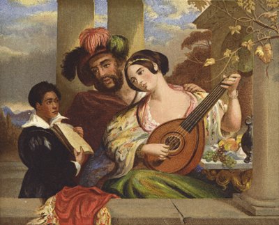 Il Duetto by William Etty