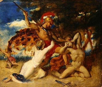 Mercy Interceding for the Vanquished by William Etty