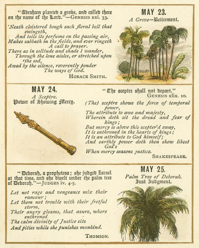 Page from The Bible Emblem Anniversary Book by William Foster