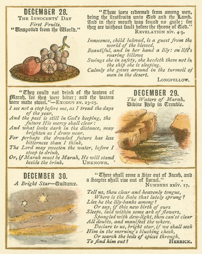 Page from The Bible Emblem Anniversary Book by William Foster