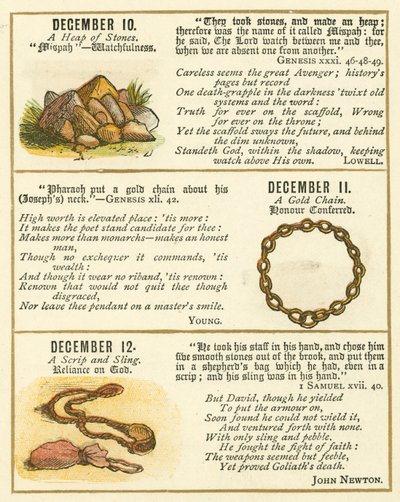 Page from The Bible Emblem Anniversary Book by William Foster