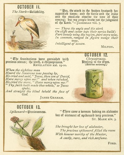 Page from The Bible Emblem Anniversary Book by William Foster