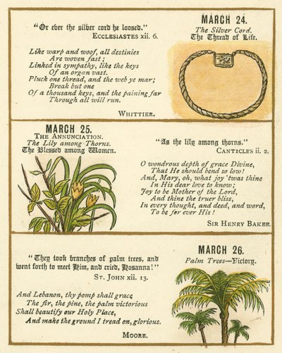 Page from The Bible Emblem Anniversary Book by William Foster