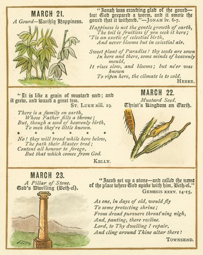 Page from The Bible Emblem Anniversary Book by William Foster