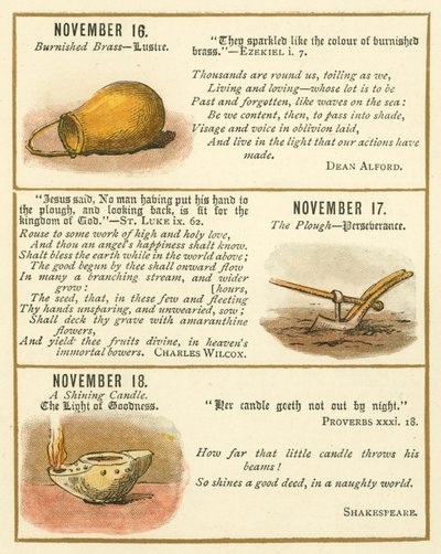 Page from The Bible Emblem Anniversary Book by William Foster