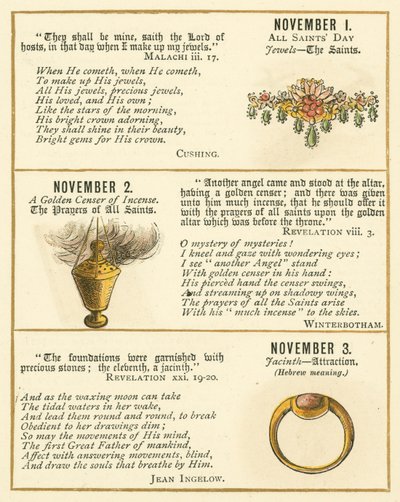 Page from The Bible Emblem Anniversary Book by William Foster