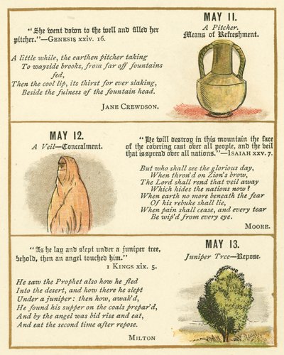 Page from The Bible Emblem Anniversary Book by William Foster