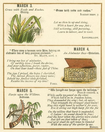 Page from The Bible Emblem Anniversary Book by William Foster