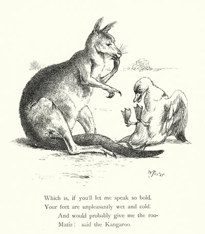 The Duck And The Kangaroo by William Foster