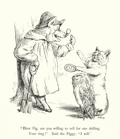 The Owl And The Pussy Cat by William Foster