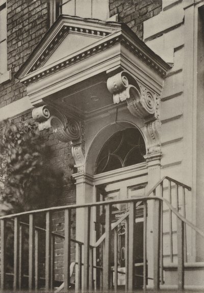 Doorway, Lower Bridge Street, Chester by William Galsworthy Davie
