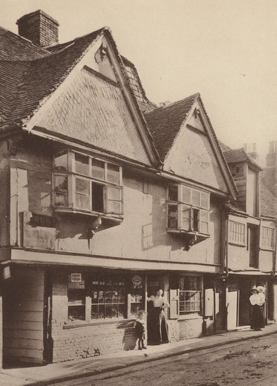 In North Lane, Canterbury, Kent by William Galsworthy Davie