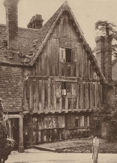 In the Churchyard, Penshurst, Kent by William Galsworthy Davie