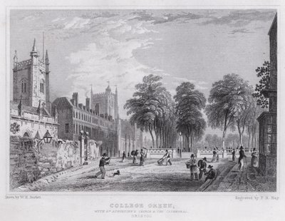 College Green, with St Augustine