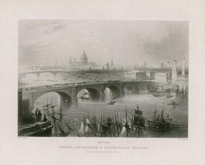 General View of London by William H. Bartlett