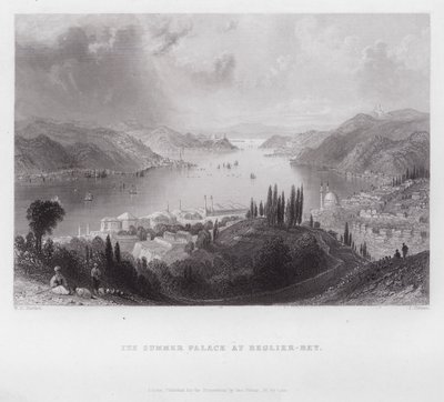 The Summer Palace at Beglier-Bey by William H. Bartlett