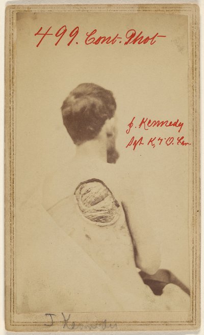 John Kennedy Sgt. Co. K. 7th Ohio Cavalry by William H. Bell